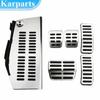 Stainless Car Pedals for Volkswagen Polo VW Golf 4 Bora Beetle RSi GTI R32 for A3 8l Seat Stainless Steel Dead Pedal Foot Rest