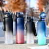 1000ML Portable Sports Water Bottle - Durable, Anti-Fall Plastic for Men & Women