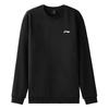 Li-Ning Versatile Simple Comfortable Round Neck Loose Shoulder Casual Pullover Sweatshirt Unisex Sweatshirt AWDVG81-1