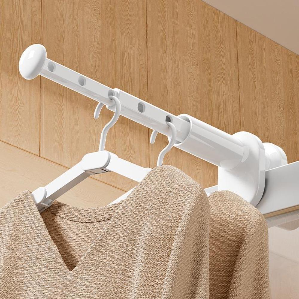 Portable Without Drilling Retractable Clothes Drying Rack Space Saving Hanger for Travel and Home Use Elegant Designs