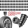 100Pcs Car Motorcycle Vacuum Tyre Repair Nails Truck Car Scooter Bike Universal Tire Puncture Repair Metal Nails Accessories