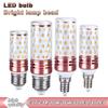 E27 LED Lamp E14 12W 16W LED Bulb SMD2835 220V Corn Bulb 60 80 LEDs High Brightness Chandelier Candle Light For Home Decoration Ampoule