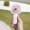 Rechargeable Handheld Fan Cute Design with Mobile Phone Holder Portable and Suitable for Multiple Scenarios and Air Conditioning