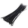 100xReusable Recycling 3x150mm Nylon Plastic Cable Tie Zip Loop Self-Locking