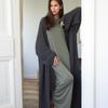 Women's Casual Knit Long Maxi Cardigan Long Sleeve Open Front Fuzzy Oversized Sweater Coat Soft Solid Fall Spring Duster Outerwear for Women