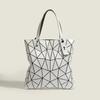 New Style High-end Feel Fashionable Six-grid Single Shoulder Bag Foldable Geometric Handbag for Women