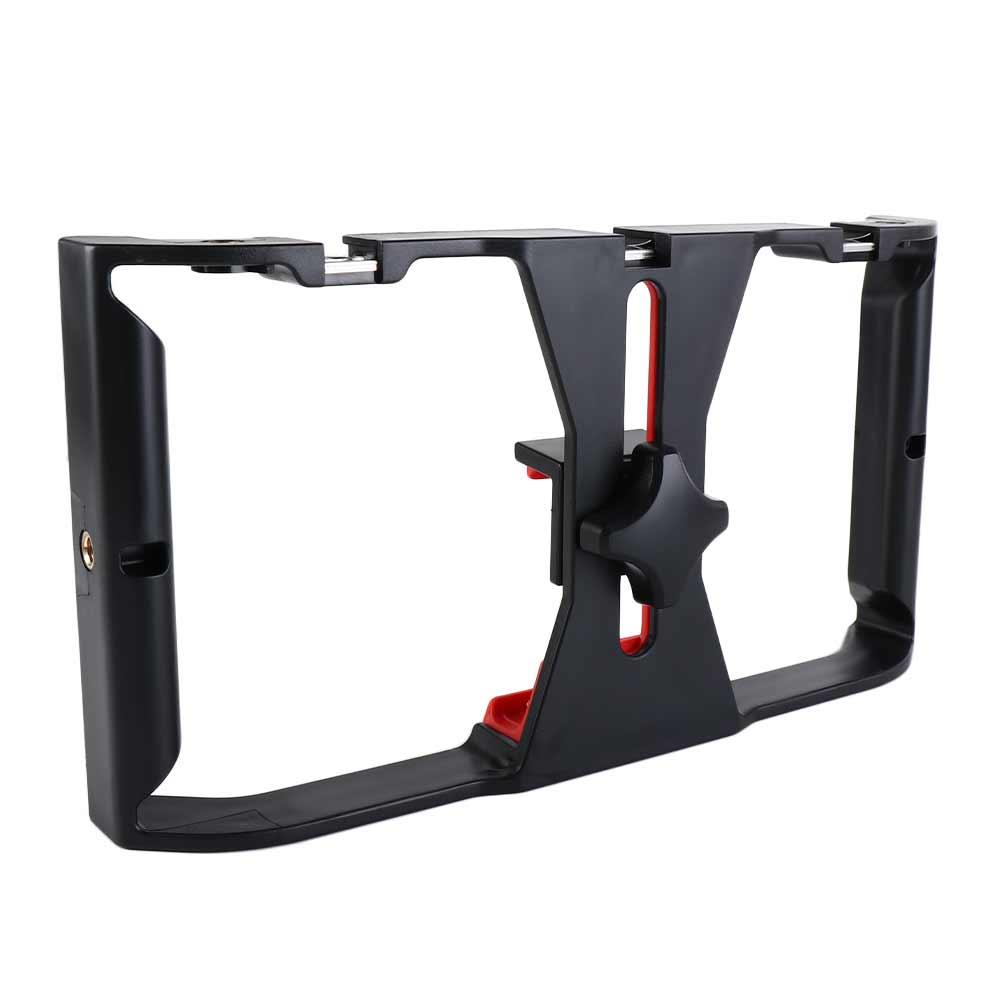 Hand Grip For Smart Phone Video Camera Cage Film Making Rig Smartphone Video Rig Cage Stabilizer