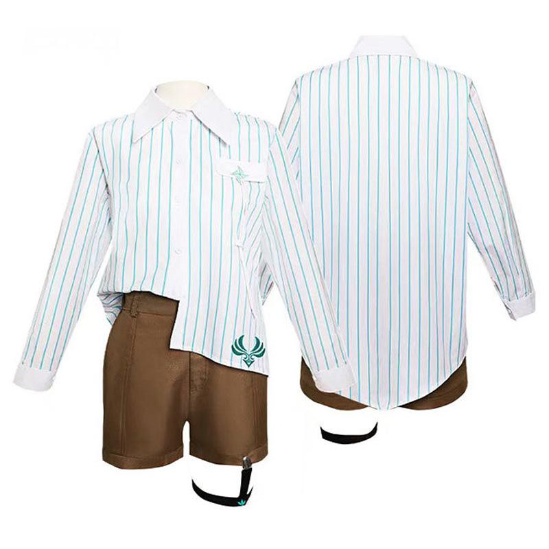 Wendy Impact Genshin Holiday Casual Wear Roleplaying Clothing Ornament Chest