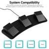 FS23-P USB Triple Foot Switch Multifunctional Customized Foot Pedal Photoelectric Switch for Image