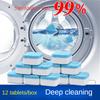 12/24/36PCS Home Detergents Effervescent Tablets Household Cleaning Products Detergents Depth Washing Machine Cleaner Detergent Clean Toilet