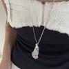 Fashion Long Sweater Chain Korean Style Water Drop Pendant Necklace Girls