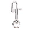 Eye Snap Hook 316 Stainless Steel Quick Release Single Ended Snap Clip for BCD Diving Equipment