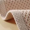 Honeycomb Structured Dish Towel Absorbent Cotton Easy To Use Cleaning Pad for Bar