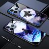 Tempered Glass Phone Case For Huawei P30Lite Honor 90Lite 9X X6A X9B Infinix Hot40 Note30 Tecno Spark20 Moto G15 G22 Soft Edge Shockproof Smooth Shell