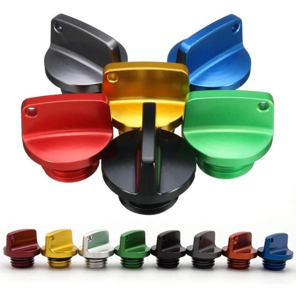 Motorcycle Crankcase Cap CNC Engine Oil Filler Screw Cover Plug M20*2.5 For Yamaha Honda Suzuki Kawasaki General Purpose Parts