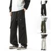 Spring and Autumn New Casual Pants Overalls Men's Versatile Wide-leg Loose and Loose Multi-pocket Trousers