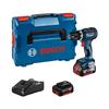 Perceuse-visseuse À Percussion 18V GSB 18V-90 C + 2 Batteries GBA 5Ah + Chargeur En Coffret L-BOXX - BOSCH - 06019K6106