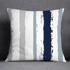 Blue Striped Plaid Pillowcase Office Living Room Home Pillowcase Car Ornaments