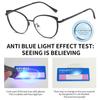 Ultralight Anti-Blue Light Glasses Blue Ray Blocking Computer Goggles  Office