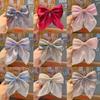 Hair Accessories Ponytail Clip HairBands Barrettes Satin Hair Ties Bow Hairpin Bowknot Hairclips
