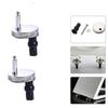 Soft Toilet Seats Top Fix Hinge Release Quick Toilet Kit Heavy Duty Hinge for 2pcs Hardwares
