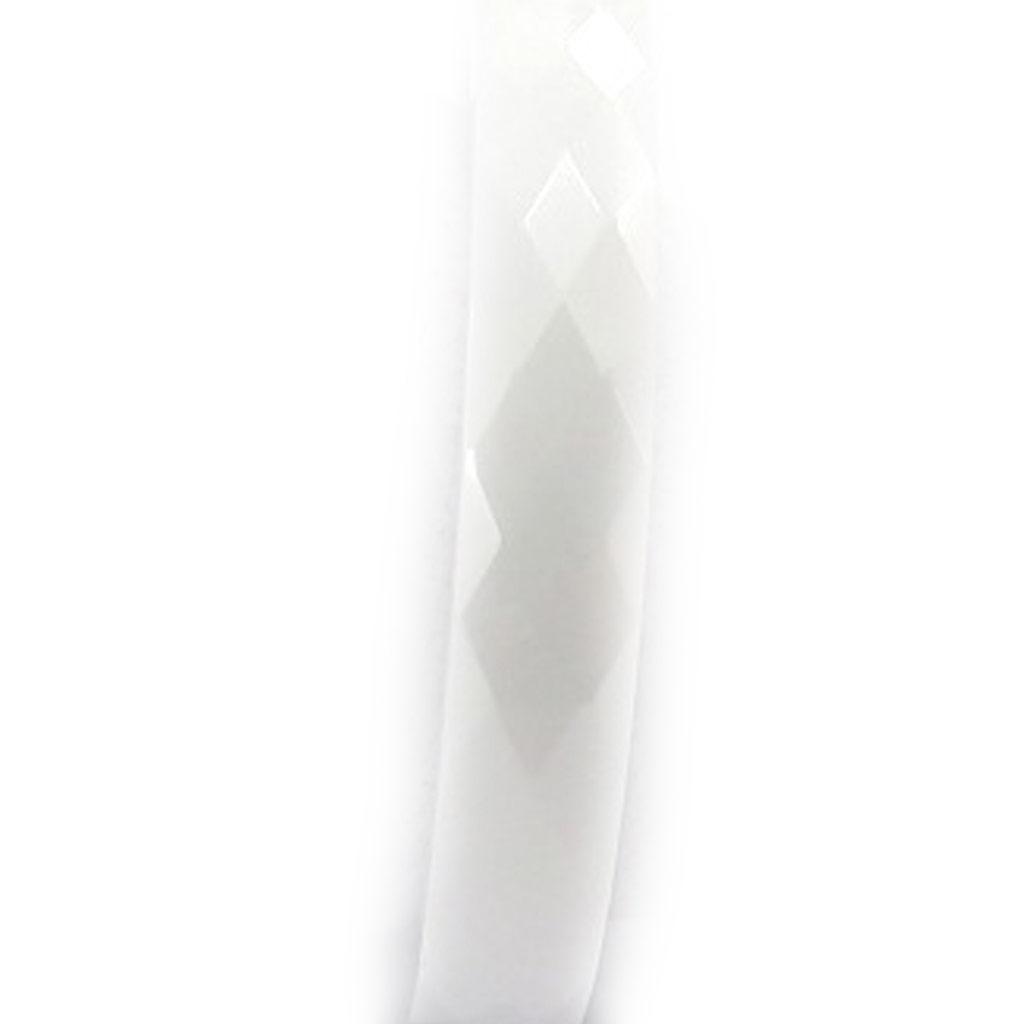 Designer Ring 'Mineralia' White Ceramic - 3 Mm