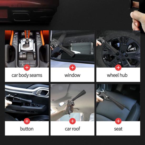 Yousheng Car Air Blower Dust Remover with Ergonomic Handle Strong Suction Pressure High Efficiency US Nozzle Air Blower Cleaning Tool