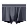 Men Boxer Underwear Mid-rise U-Convex Solid Color Seamless Shorts Briefs Breathable Sweat-Free Slim Fit Panties