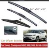 For Jeep Compass MK2 MP3/552 16-2020 Wipers 24 + 18 + 10