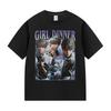 Limited Girl Dinner Love and Deepspace Game Print T-Shirts Unisex Fashion Cozy Hot Sale T Shirts Summer O-Neck Short Sleeve Tees
