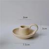 Twist Candles Sented Stick Candle and Candle Holders Ceramic Candle Stand Glass Tealight Candlelistick Wholesale Candles