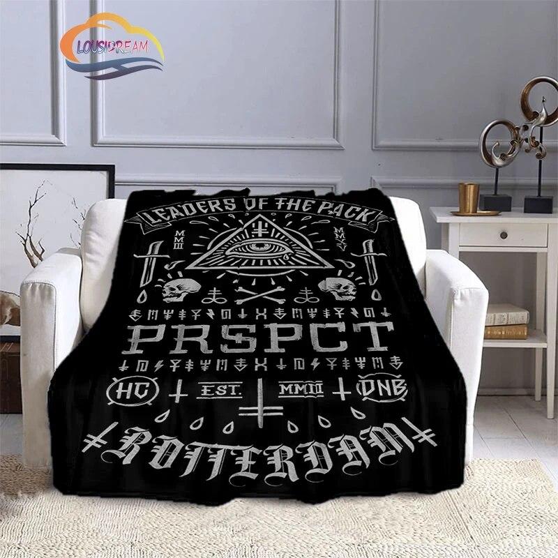 Satanic Gothic Witchcraft Blanket Ouija Board with Hands Occultism Flannel   Soft Four Seasons Portable Camping