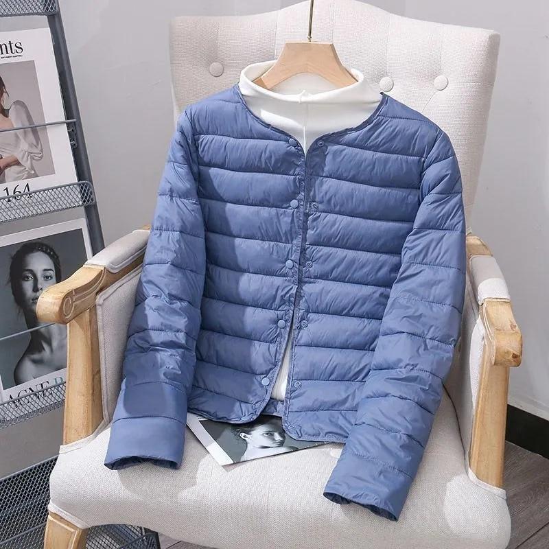 Women's Winter Plus Sizes Slim Warm Padded Jacket Light and Comfortable Short Tops Thin Loose Female Outerwear