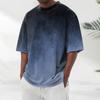 Summer Men's Popular T-shirt Printed Round Neck Short Sleeve T-shirt