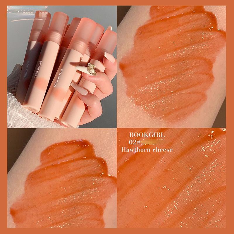 Marshmallow Lip Glaze Lip Mud Student Party No Fading Color Non-stick Cup Mouth Red Show White High Appearance Level Net Red the Same Model Female