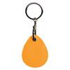 PU Leather Card Holder Keychain Key Ring Door Lock Access Tags ID Card Case Keychain Access Card Bag Key Tag Ring