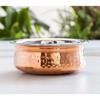 Steel Copper Serving Handi Bowl, Serveware & Tableware, Home Restaurant, Volume-100 ML, Pack of 2