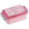 Children's Lunch Box 1 Tier 450ml Fluffy Dome Shape Antibacterial Kids Lunch Made In Japan Sanrio Little Ruin Stars Glitter Amusement Park Girl
