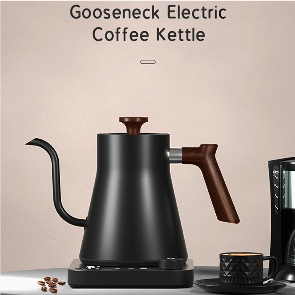Intelligent Thermostatic Electric Kettle, Hand Brewing Kettle, Coffee Pot, Gooseneck Kettle