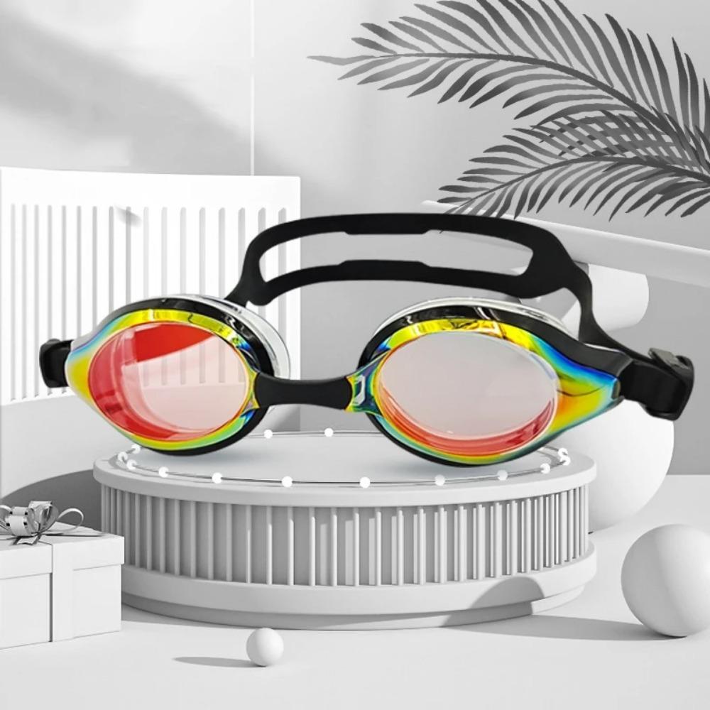 Anti-fog UV Protection WaterProof Myopia Swim Goggles Adults Water Sports Adjustable Silicone Beach Goggles Bathing EyeWear