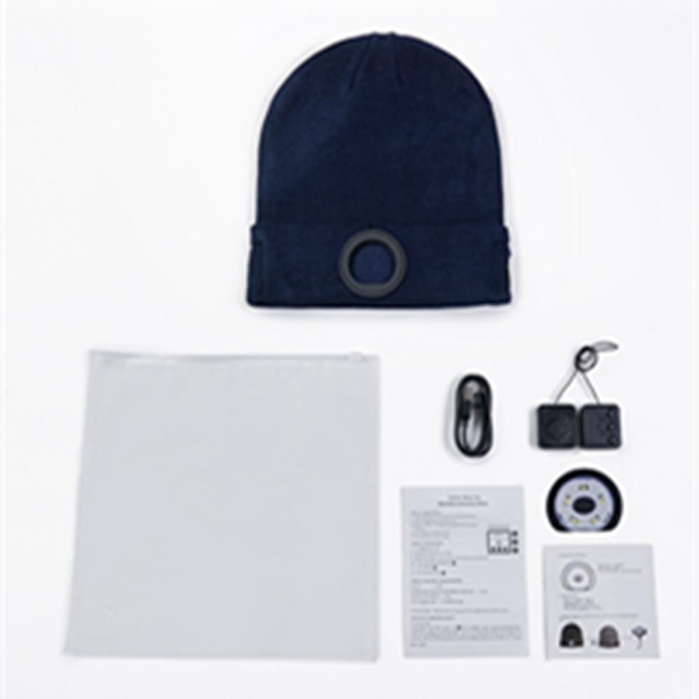 Bluetooth Led Knit Cap For Night Running