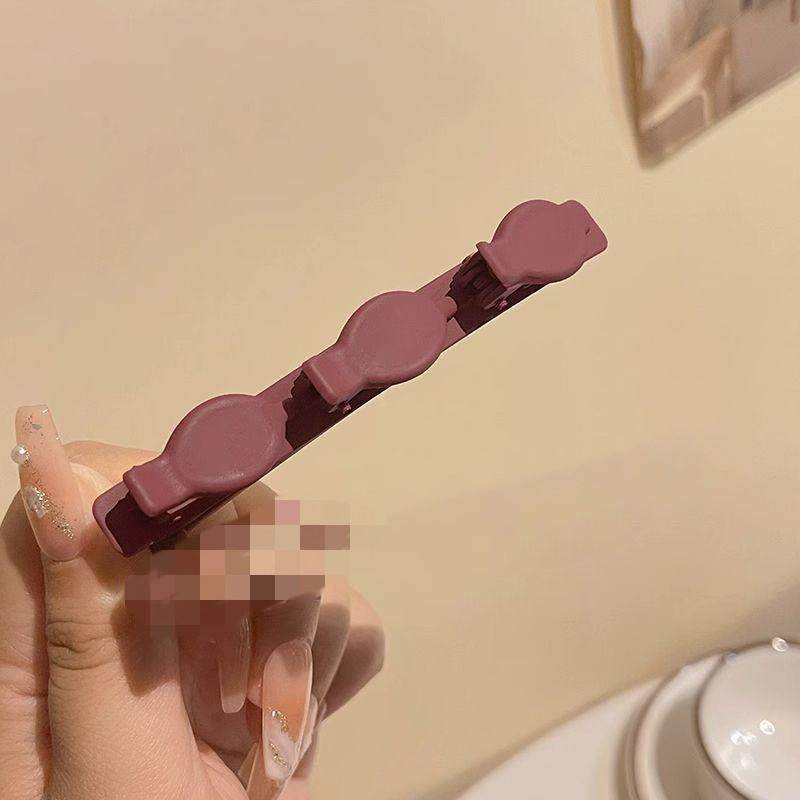 Double Layer Hair Braiding Hairpin Broken Hair Clip Women Girl Bangs Hairpin Korean Fixed Hair Clip Lazy Hair Style Accessories