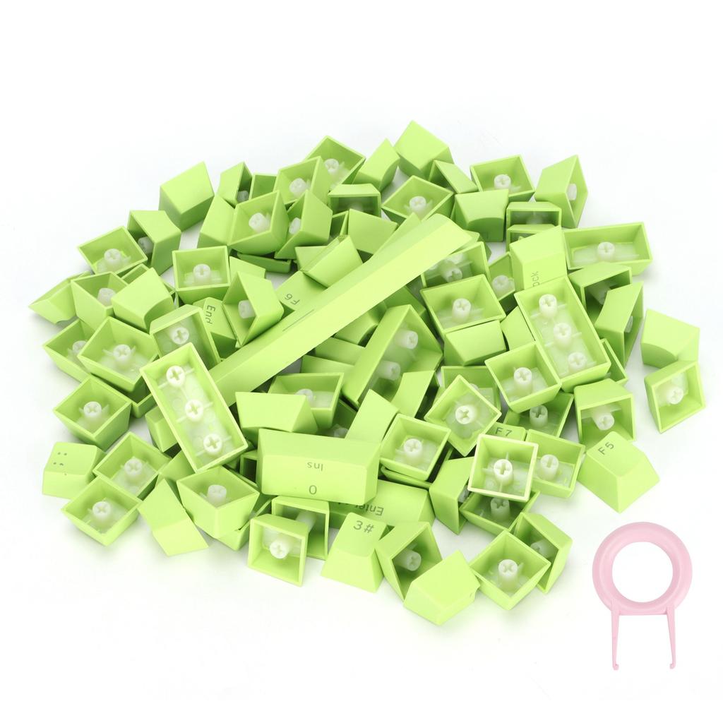PBT Keycaps Ergonomic Design Oil Resistant Colorful 108 Key Video Game Keycap for Mechanical