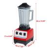 4500W 2000ML 7 Speed Electric Blender Mixer Coffee Machine Maker Juicer Powerful Multi-functiaon Vegetable Fruit Squeezer