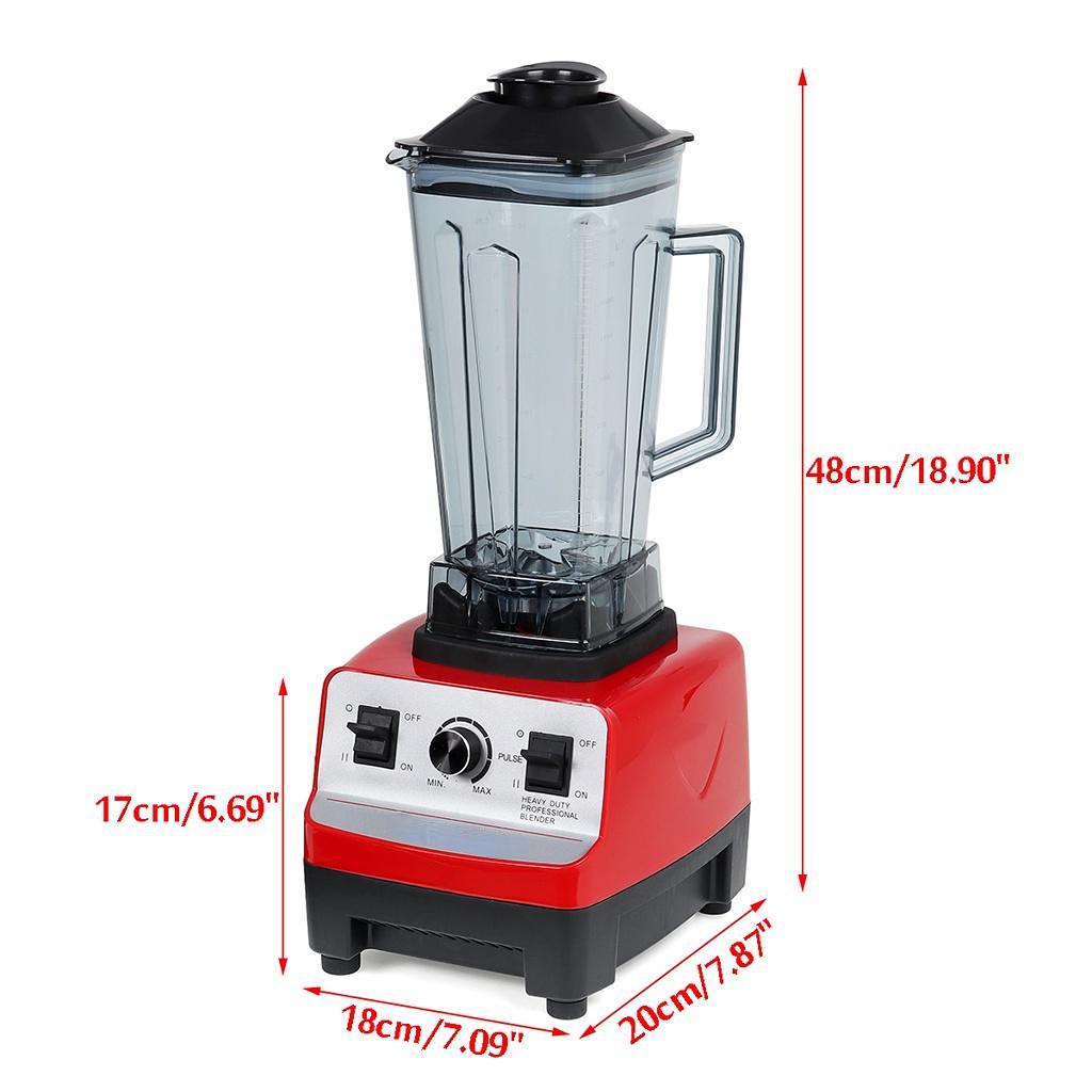 4500W 2000ML 7 Speed Electric Blender Mixer Coffee Machine Maker Juicer Powerful Multi-functiaon Vegetable Fruit Squeezer