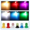 10PCS Interior Light T3 COB Wedge LED Auto Instrument Bulbs 12V Automobiles Car Styling Pink Green Blue Red Yellow White