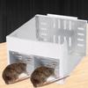 Safe Continuous Cycle Mice Cage Efficient Automatic Mousetrap Practical Double Door Mouse Traps