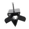 Electric Hydraulic Wood Splitter Cross Cutter Head Titanium Steel Woodcutter Head