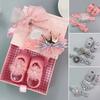 3Pcs/Set Newborn Baby Headband+Socks Cute Crown Bows Baby Girl Headbands Infant Girls Hair Band