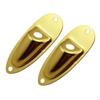 2 Guitar Output Socket Plate W / 4 Screw for ST